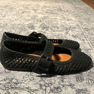 Lucky brand Millit Woven Mary Jane Flat